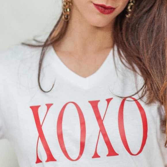 Red XOXO TShirts - Picture 5 of 8